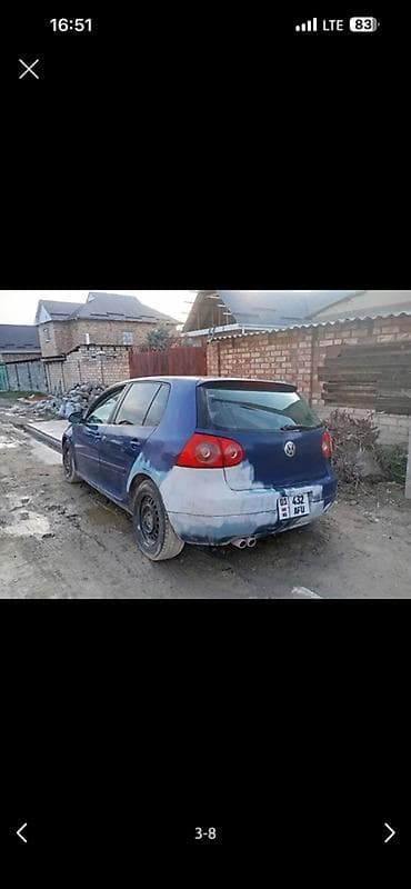 продаю или меняю обмен: Volkswagen Golf V: 2004 г., 2 л, Автомат, Бензин, Хэтчбэк — 4