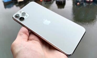 Автоунаа электроникасы: IPhone 11 Pro Max, Колдонулган, 256 ГБ, Ак, Коргоочу айнек, Каптама, 76 % — 1