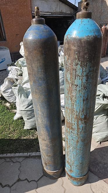 Өнөр жай газ баллону, Толтуруу: Бош, Колдонуу: Ширетүү жана кесүү