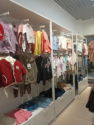 юбки для девочек: Комплект, цвет - Белый, Б/у — 3