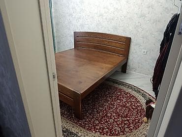 sofa bed: Двуспальная кровать из массива дерева - Материал: натуральное дерево — 9