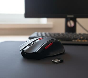 беспроводная компьютерная мышка: Беспроводная Игровая Мышь с
6 кнопками, на батарейках — 2