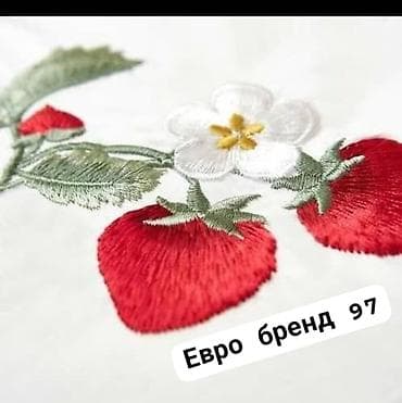 атласные розы: Комплект постельного белья «Евро бренд 97» - Формат: евро. - Дизайн — 2