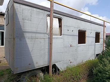 дом вагоны: Передвижной жилой вагончик (будка на колесном шасси) - Металлический — 2