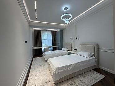 ts group: 3 комнаты, 109 м², Асанбай мкр Элитка, 12 этаж, Дизайнерский ремонт — 4