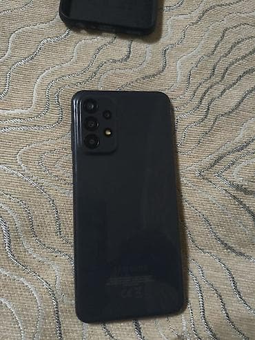 Samsung Galaxy A23, Колдонулган, 128 ГБ, түсү - Кара, 2 SIM