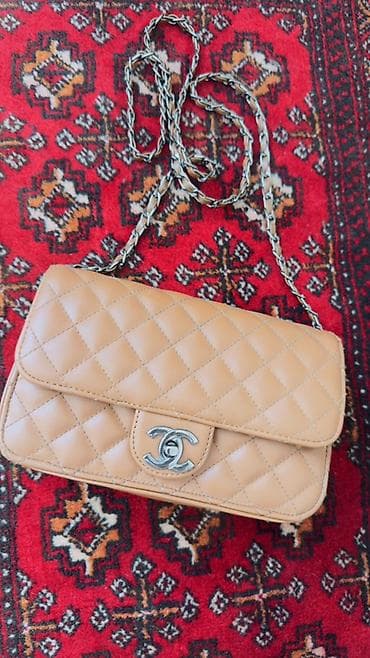chanel сумка: Классическая сумка, Chanel, Италия, Материал: Натуральная кожа, Стеганая модель, Женские, Б/у — 1
