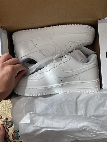 Мужские кроссовки, 41.5, 42, Nike, Новый, цвет - Белый