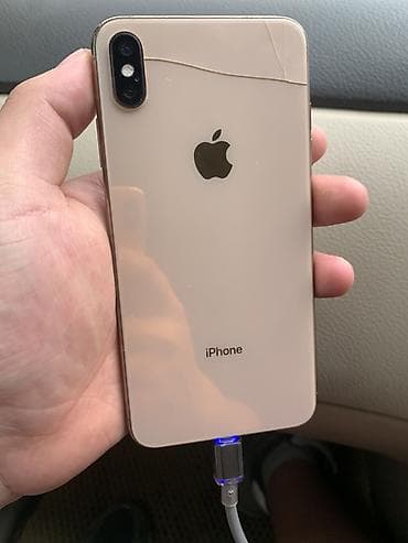 IPhone Xs Max, 256 ГБ, Золотой, Кабель