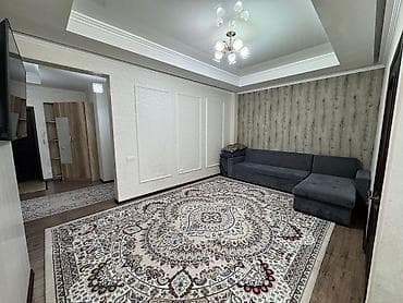 квартира бишкеке сдаю: 70 м², С мебелью — 7