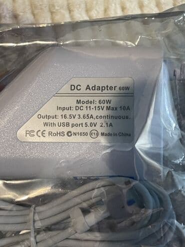 макбуки: Автомобильная зарядка для ноутбука Macbook MagSafe 2 60W — 3