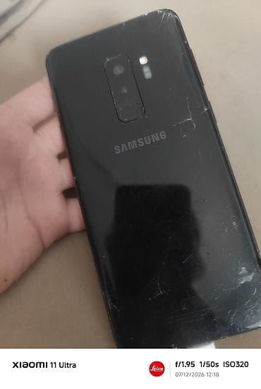 Samsung Galaxy S9 Plus, Б/у, 64 ГБ, цвет - Черный, 2 SIM — 2