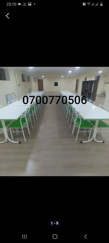 пластиковые стулья для кафе: Стол и стул для кафе, Новый, Бесплатная доставка — 5