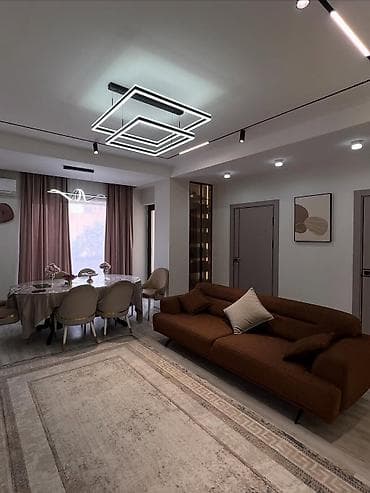 kva: 3 комнаты, 67 м², Киргизия 1 Элитка, 1 этаж, Евроремонт — 5