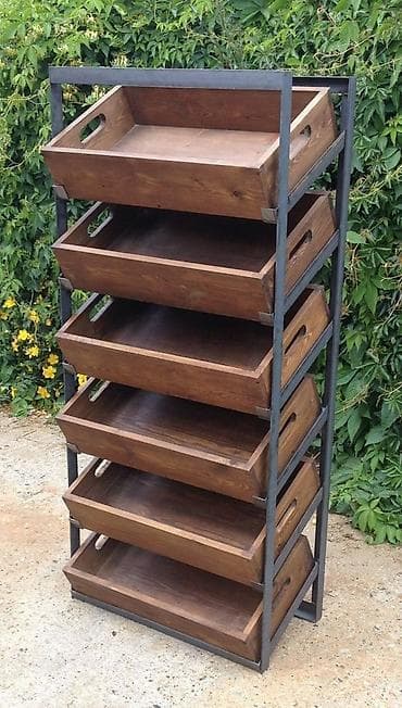 bunk bed: Лофт‑мебель с металлическим каркасом: кровать, этажерка и рабочие — 9