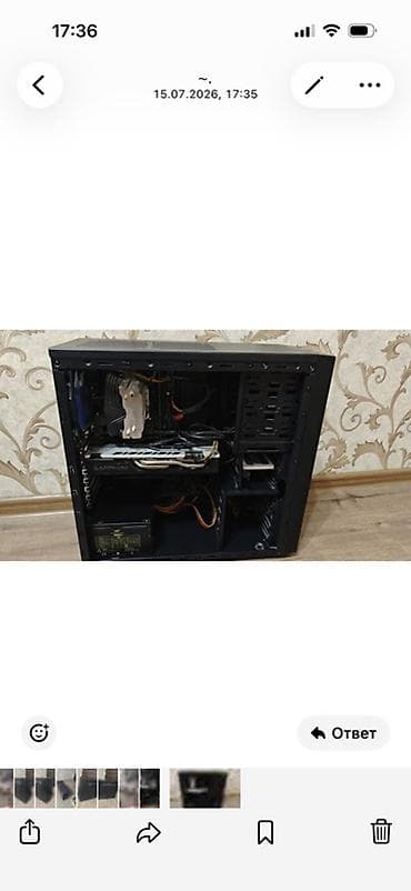 Компьютер, ядер - 4, ОЗУ 8 ГБ, Игровой, Б/у, Intel Core i3, AMD Radeon RX 580, SSD — 1