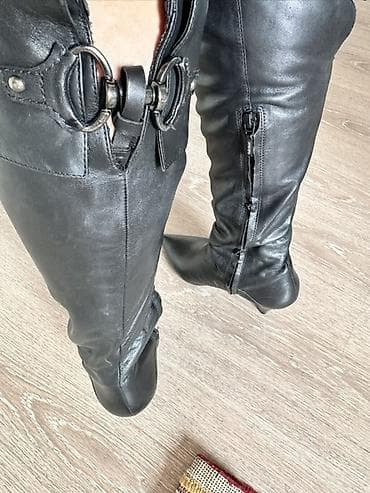 Личные вещи: Сапоги, 39, Geox, Новый, цвет - Черный — 7
