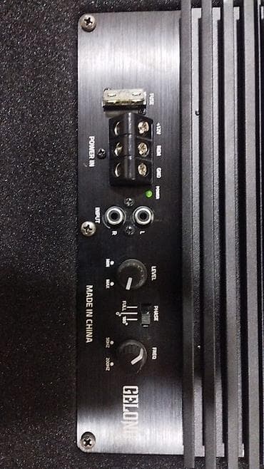 Дополнительное оборудование: Сабвуфер автомобильный GELONG GL-1239 с встроенным усилителем - — 4