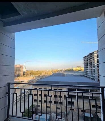 сдаю дом на длительный срок рядом просп жибек жолу бишкек: 2 комнаты, 63 м², Элитка, 8 этаж, ПСО (под самоотделку) — 7