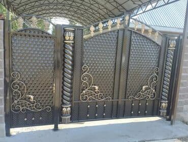 железные ограды: Ачылма дарбазалар Болоттуу — 37