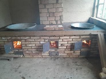 плита монолит: Кладка печей и уличных кухонных комплексов из кирпича. - Изготовление — 9