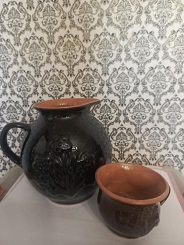 bubble tea: Набор из керамического кувшина и кружки - Материал: обожжённая глина — 2