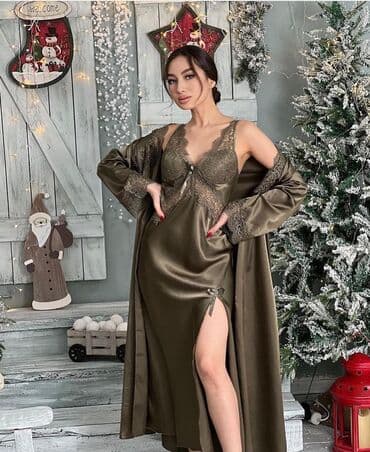 женские махровые халаты больших размеров: ⠀пеньюары двойки СО СКИДКОЙ! Вместо 2600 за 2000 сомов ⠀ Комплект — 7