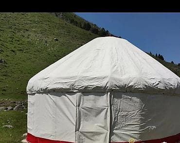 Продажа юрты, Каркас Деревянный, 50 баш, Диаметр: 5 метров