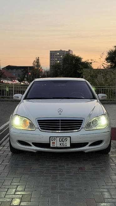 Mercedes-Benz S-Class: 2003 г., 5 л, Автомат, Бензин, Седан