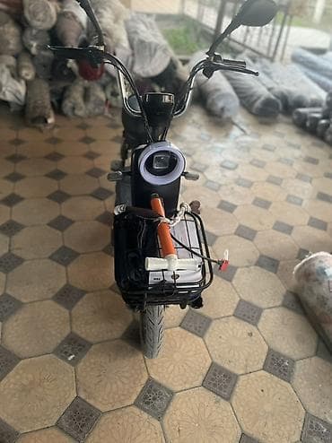 мопед рига 26: Электровелосипед/электроскутер - Компоновка: низкая рама с — 2