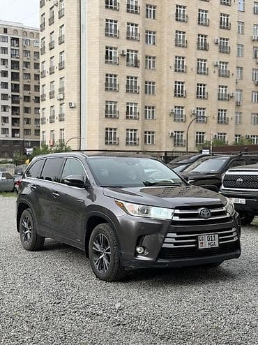 тайота хайландер 2017: Toyota Highlander: 2017 г., 3.5 л, Вариатор, Гибрид, Кроссовер — 2