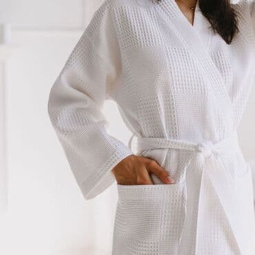 домашние халаты больших размеров: Вафельные халаты отличного качество 100%хлопок приятные к телу оптом и — 10