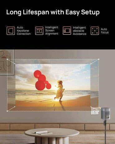 byintek проектор: Портативный проектор Xgimi MoGo 2. Использует технологию DLP для — 4