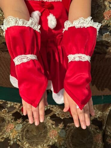 детские платья на прокат бишкек инстаграм: Комплект, цвет - Красный, Новый — 6