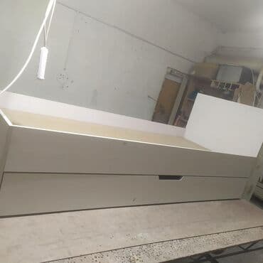 кровати детские: Кровать Матрёшка На два человека 2000*800 мм спальное место на верху — 1