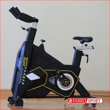домашний велотренажёр: Family sport Велотренажер TRANSFORMER При занятиях на спин-байке — 4