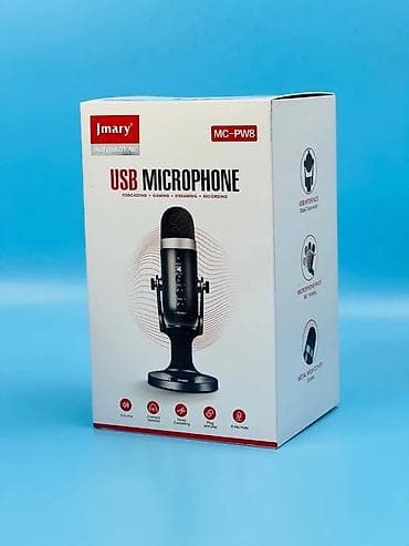 mi store: Микрофон студийный, проводной, конденсаторный Jmary USB Type-C для — 1