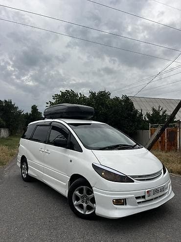 минивэны с левым рулём: Toyota Estima: 2002 г., 2.4 л, Автомат, Газ, Минивэн — 1