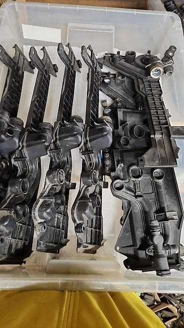 e32 bmw: Май радиатору BMW 2001 г., Колдонулган, Оригинал, Германия — 1