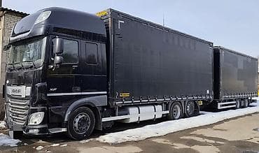 фикс с тормазами: Тягач, DAF, Шторный — 9