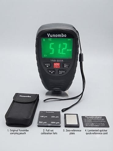 tracker gps: Толщиномер покрытий Yunombo YNB-555R Назначение: - Измерение толщины — 1