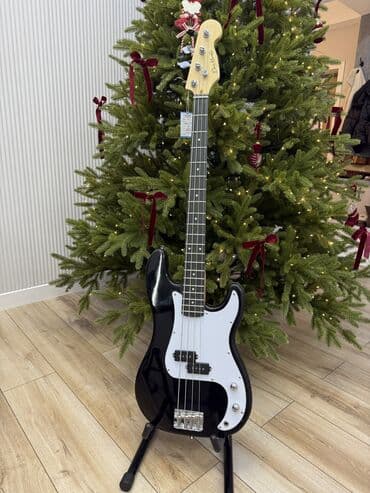 Велосипеды: Басс гитара Dean Marley Новая 4 струнная Гриф клен, корпус павловния — 1