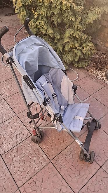 бу калеска: Коляска, Другой бренд, цвет - Голубой, Б/у, Самовывоз — 2