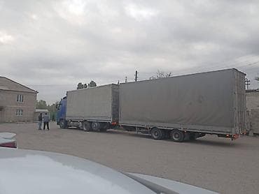 Тягач, Volvo, Тентованный