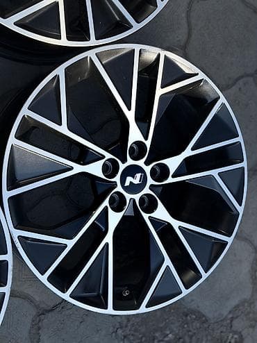 Литые Диски R 19 Hyundai, Комплект, отверстий - 5, Б/у — 8