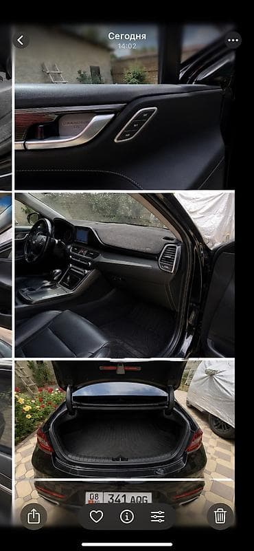 генезис g80: Hyundai Grandeur: 2018 г., 3 л, Автомат, Бензин, Седан — 10