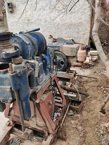 Оборудование для бизнеса: Передвижная буровая установка на салазках с дизельным приводом — 3