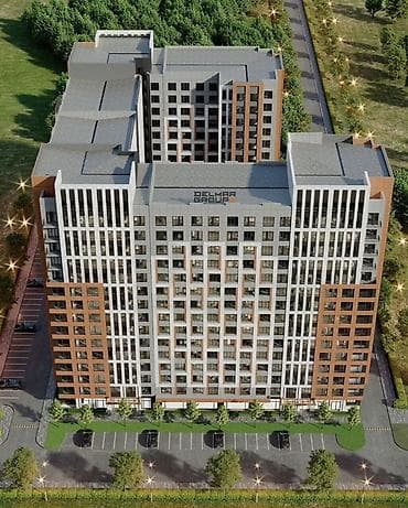 1к: Элитка, 1 комната, 45 м² — 1