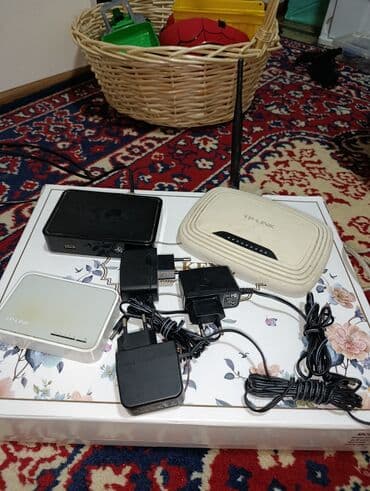 tp link роутер бишкек: Продаю Роутеры TP-Link от Акнет рабочие с адаптерами . Все Роутеры — 1