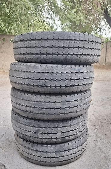 1 kz: Шины 195 / 75 / R 16, Б/у, Комплект, Легкий коммерческий транспорт (C/LT), Kama — 1
